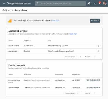 google-search-console-associations